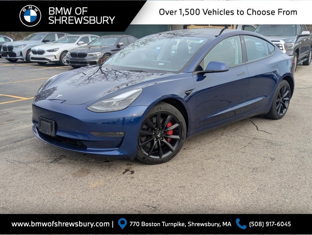 used 2023 Tesla Model 3 car, priced at $34,733