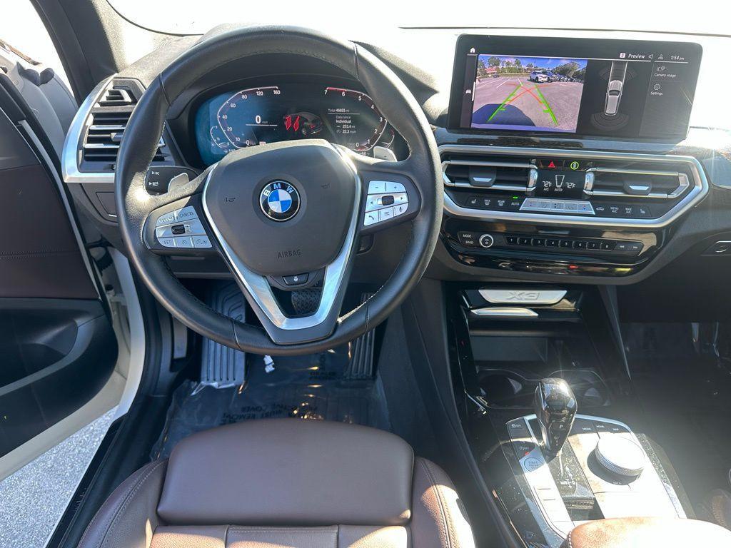 used 2022 BMW X3 car, priced at $34,249