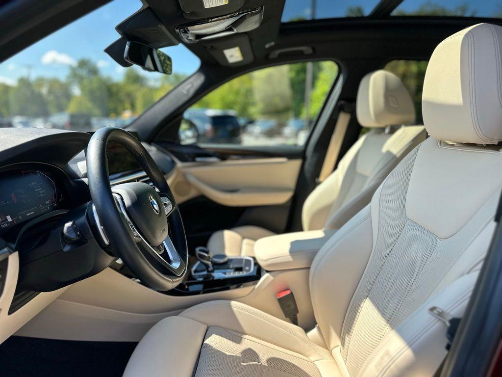 used 2022 BMW X3 car, priced at $37,139