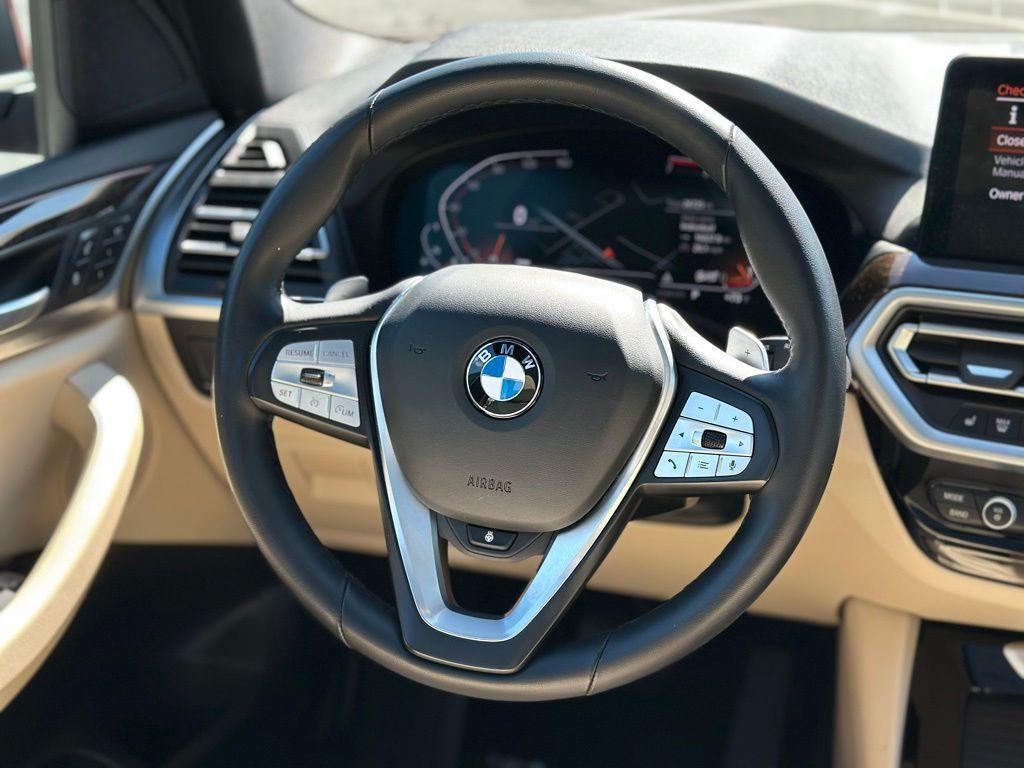 used 2022 BMW X3 car, priced at $37,139