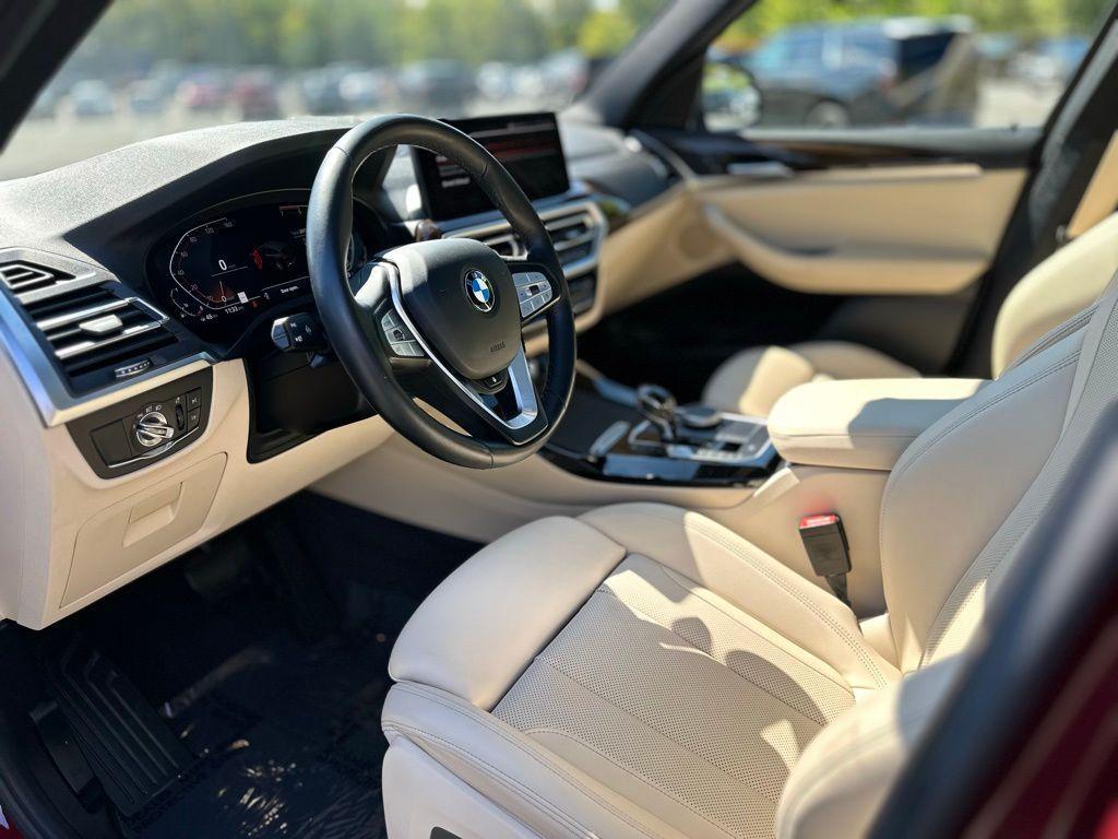 used 2022 BMW X3 car, priced at $37,139