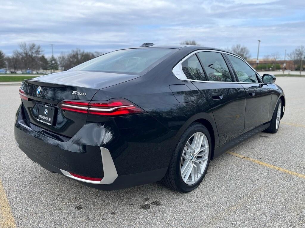 used 2024 BMW 530 car, priced at $49,875