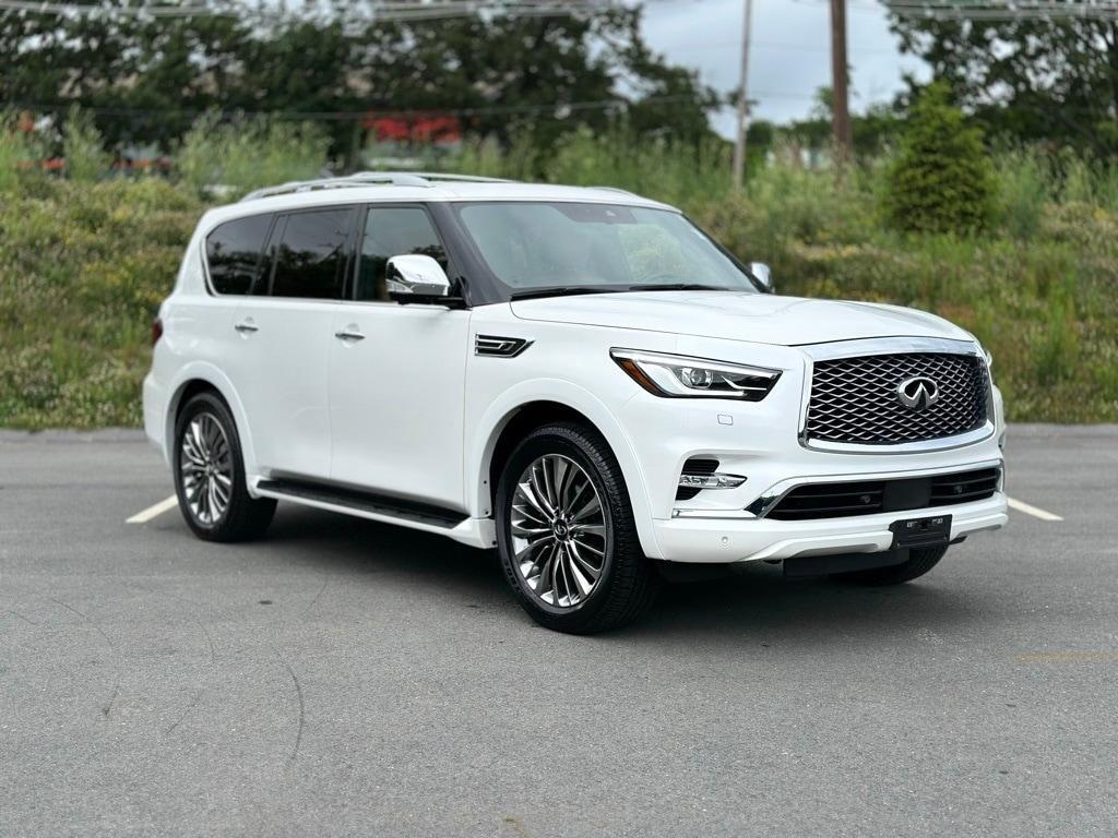 used 2021 INFINITI QX80 car, priced at $44,444