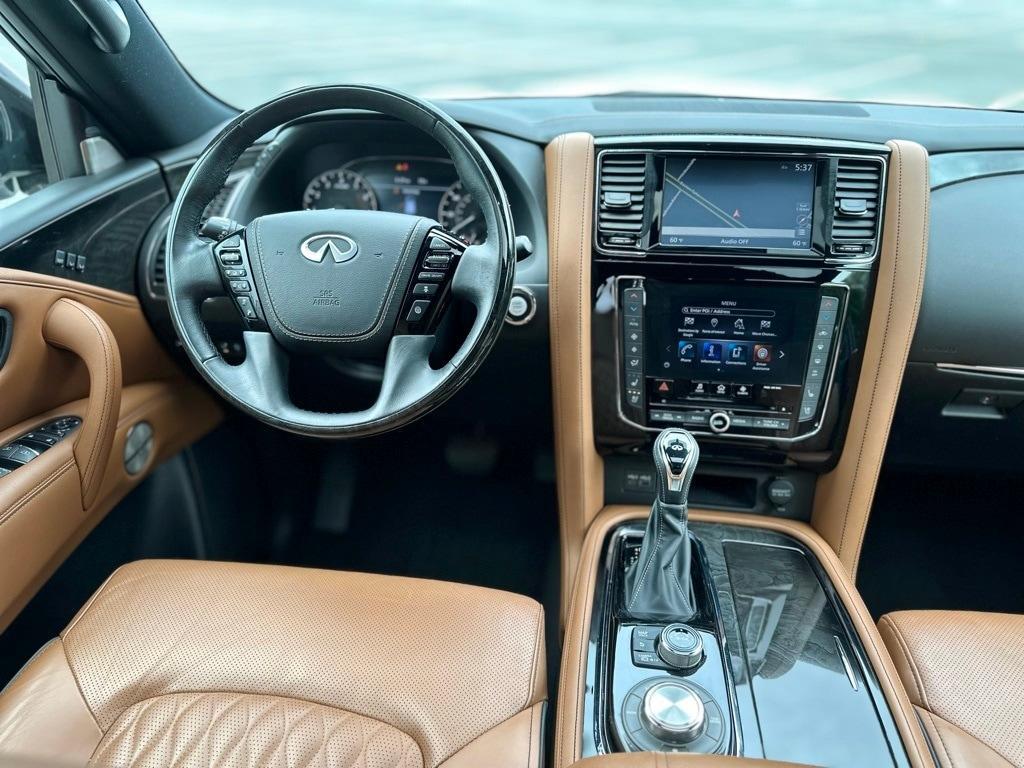 used 2021 INFINITI QX80 car, priced at $44,444