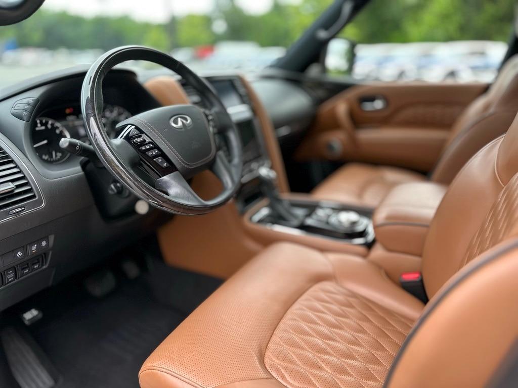 used 2021 INFINITI QX80 car, priced at $44,444