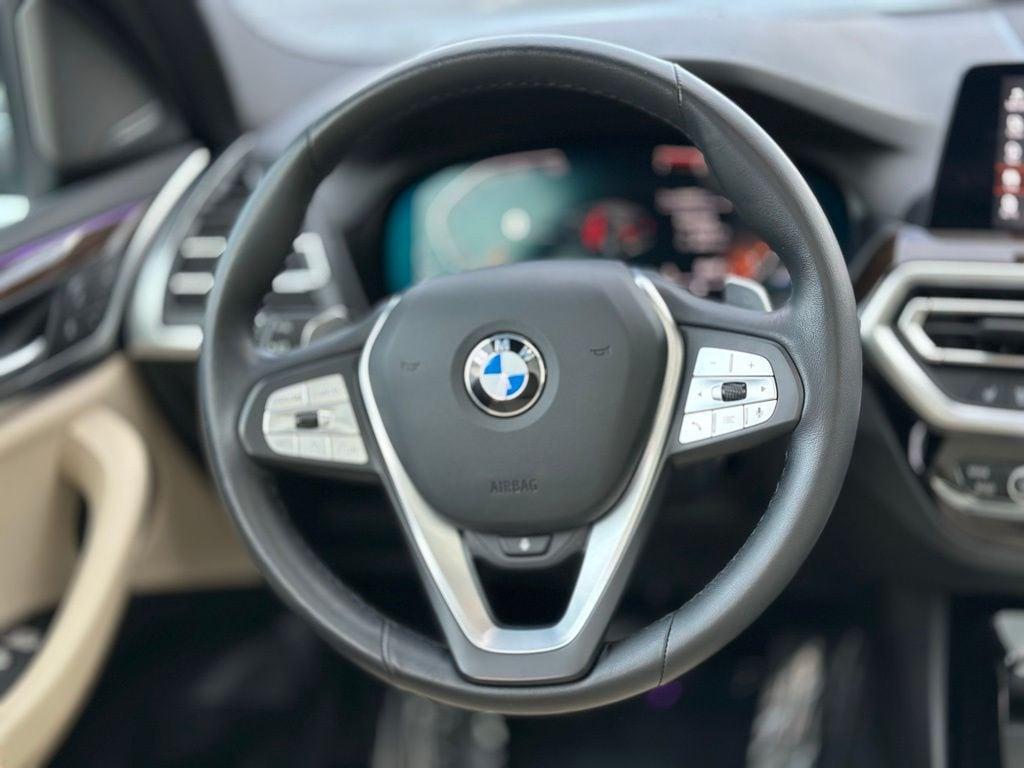 used 2023 BMW X3 car, priced at $38,400