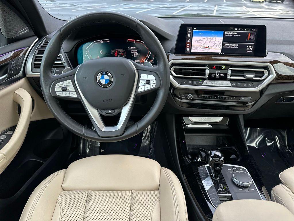 used 2023 BMW X3 car, priced at $38,400