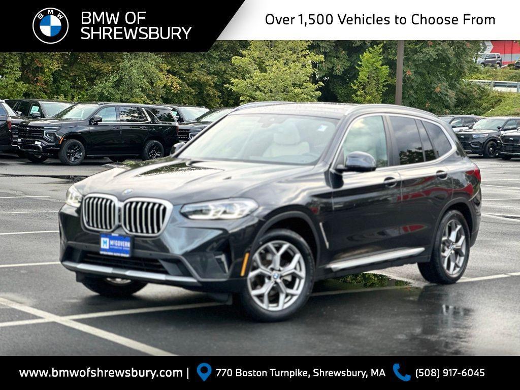 used 2023 BMW X3 car, priced at $38,400
