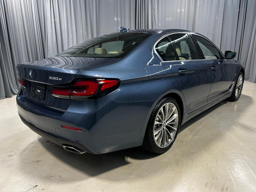 used 2023 BMW 530e car, priced at $39,400