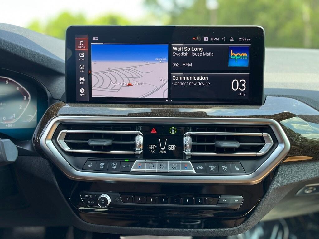 used 2022 BMW X3 car, priced at $38,500
