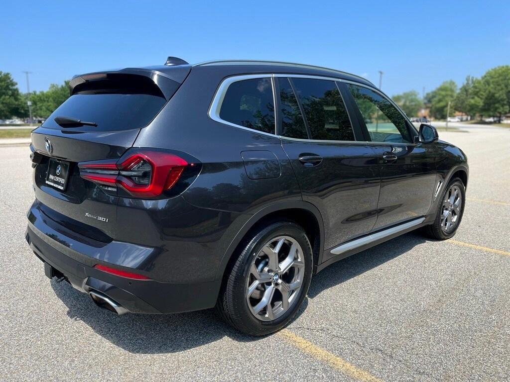 used 2022 BMW X3 car, priced at $38,500