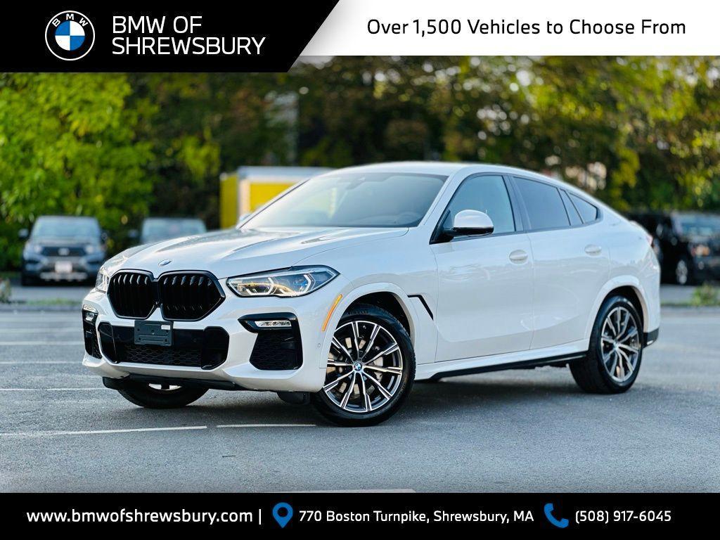 used 2021 BMW X6 car, priced at $48,000