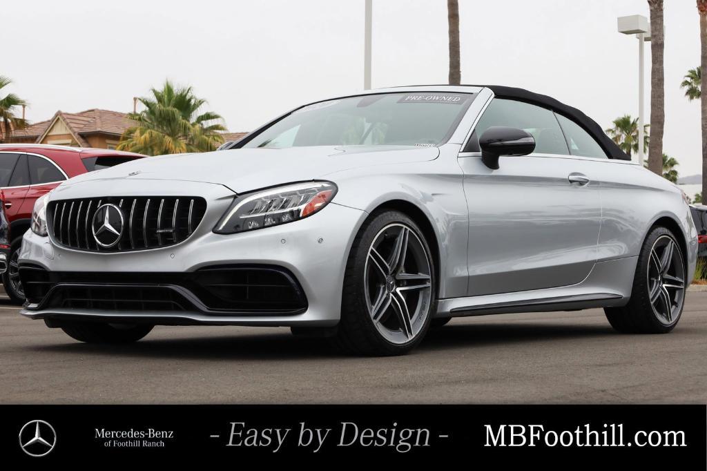 used 2020 Mercedes-Benz AMG C 63 car, priced at $56,997
