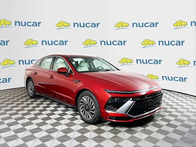 new 2025 Hyundai Sonata Hybrid car, priced at $32,076