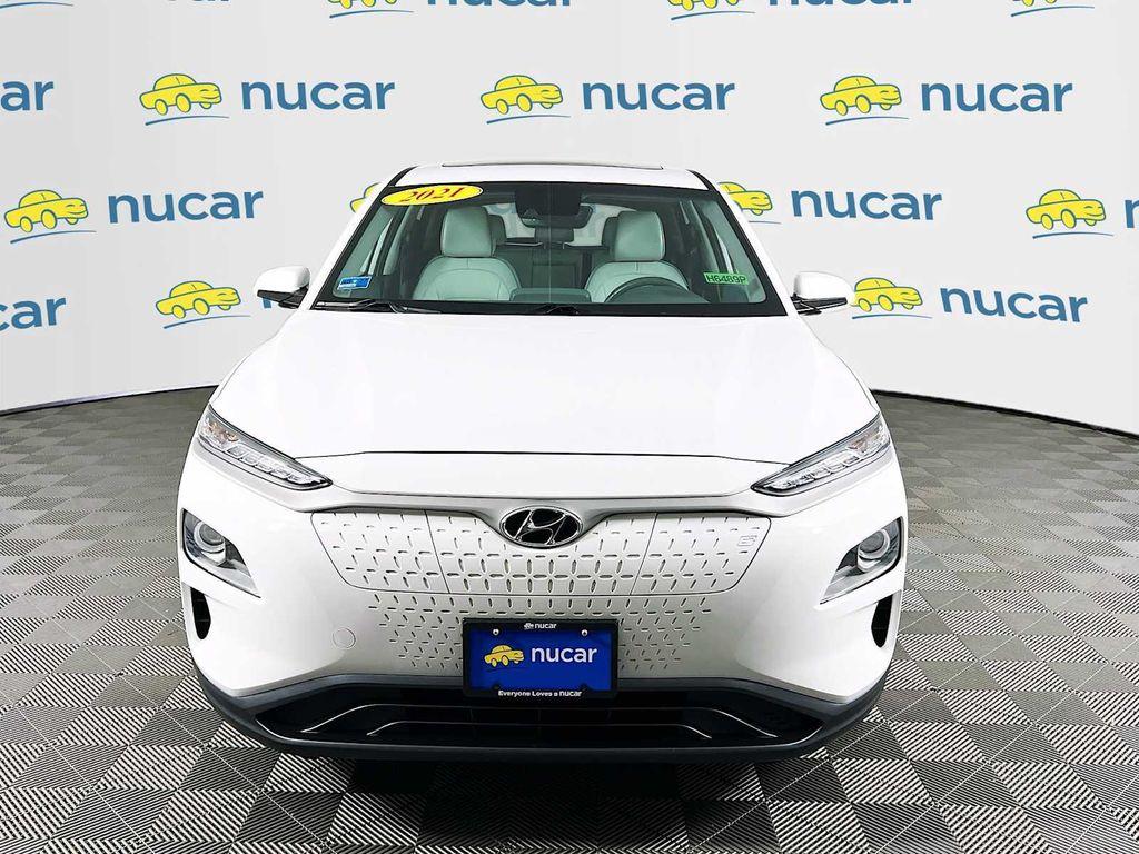 used 2021 Hyundai Kona EV car, priced at $17,991