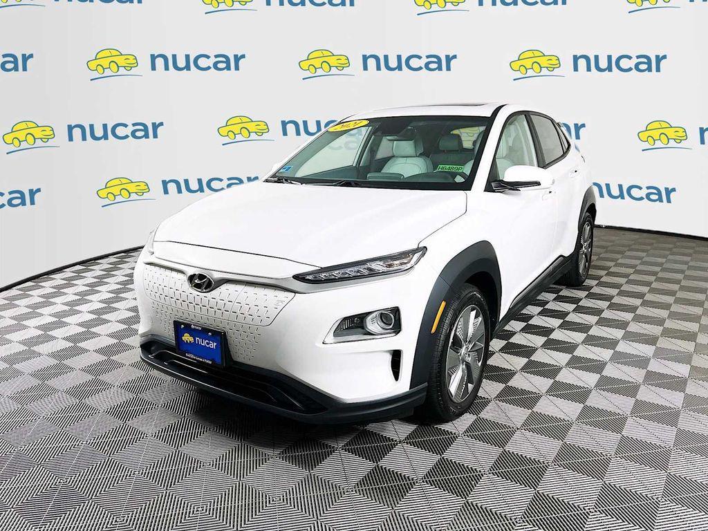 used 2021 Hyundai Kona EV car, priced at $17,991