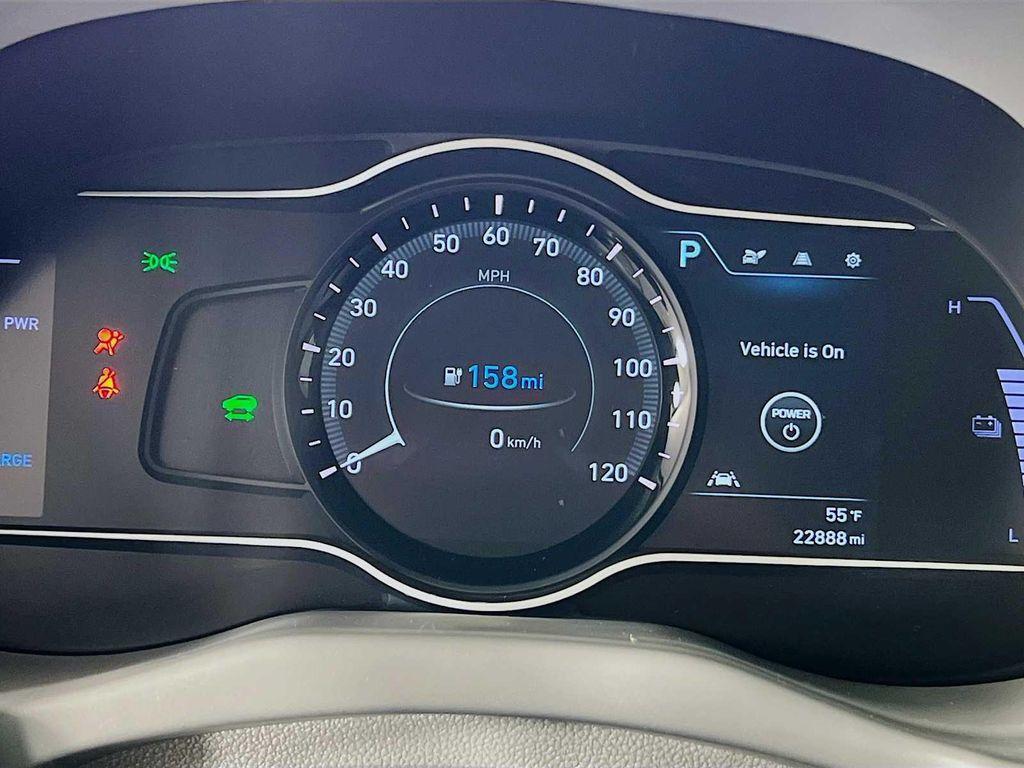 used 2021 Hyundai Kona EV car, priced at $17,991