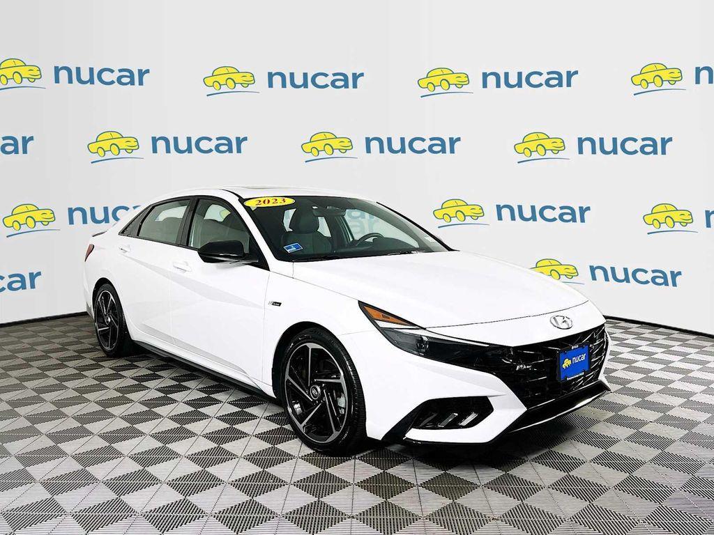 used 2023 Hyundai Elantra car, priced at $20,991