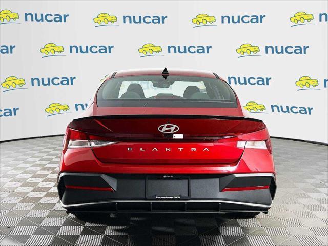 new 2025 Hyundai Elantra car, priced at $24,272