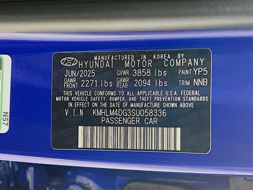 new 2025 Hyundai Elantra car, priced at $23,910
