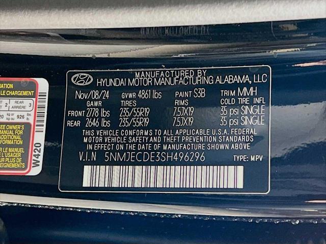 new 2025 Hyundai Tucson car, priced at $38,889
