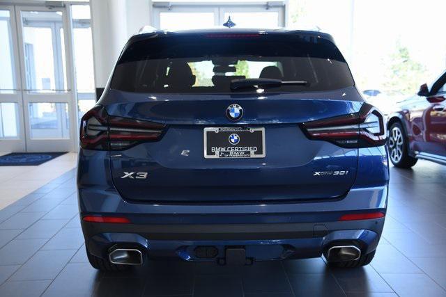 used 2022 BMW X3 car, priced at $35,984