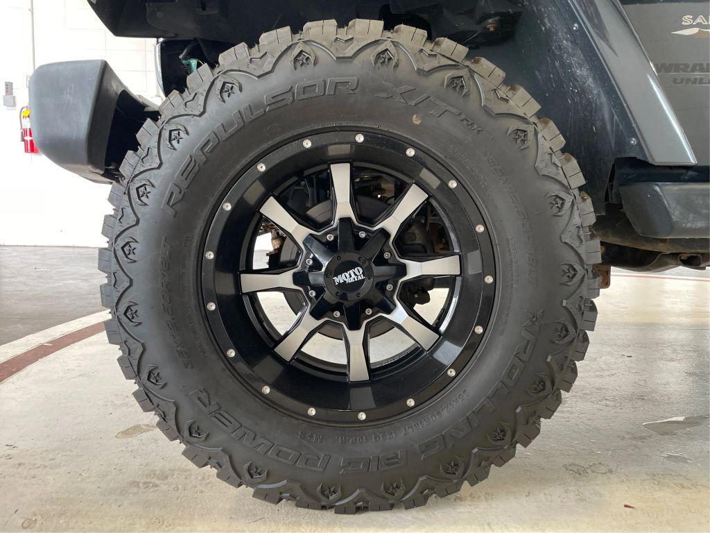 used 2016 Jeep Wrangler Unlimited car, priced at $18,490