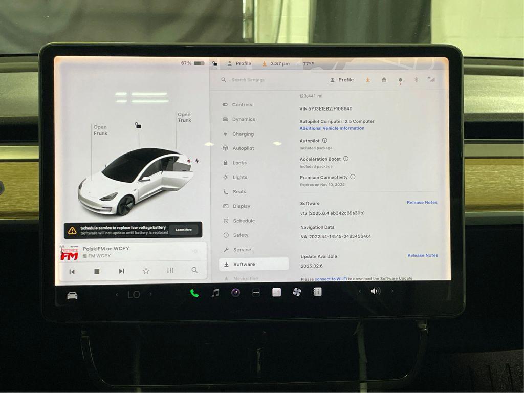 used 2018 Tesla Model 3 car, priced at $13,995
