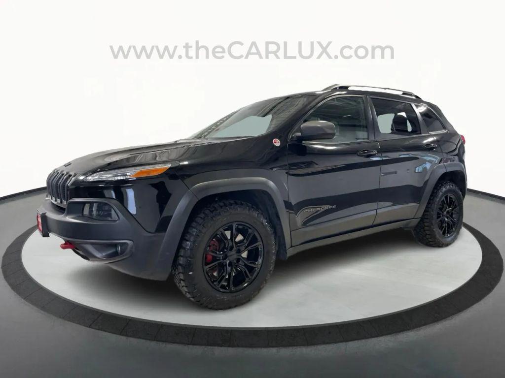 used 2017 Jeep Cherokee car, priced at $9,990