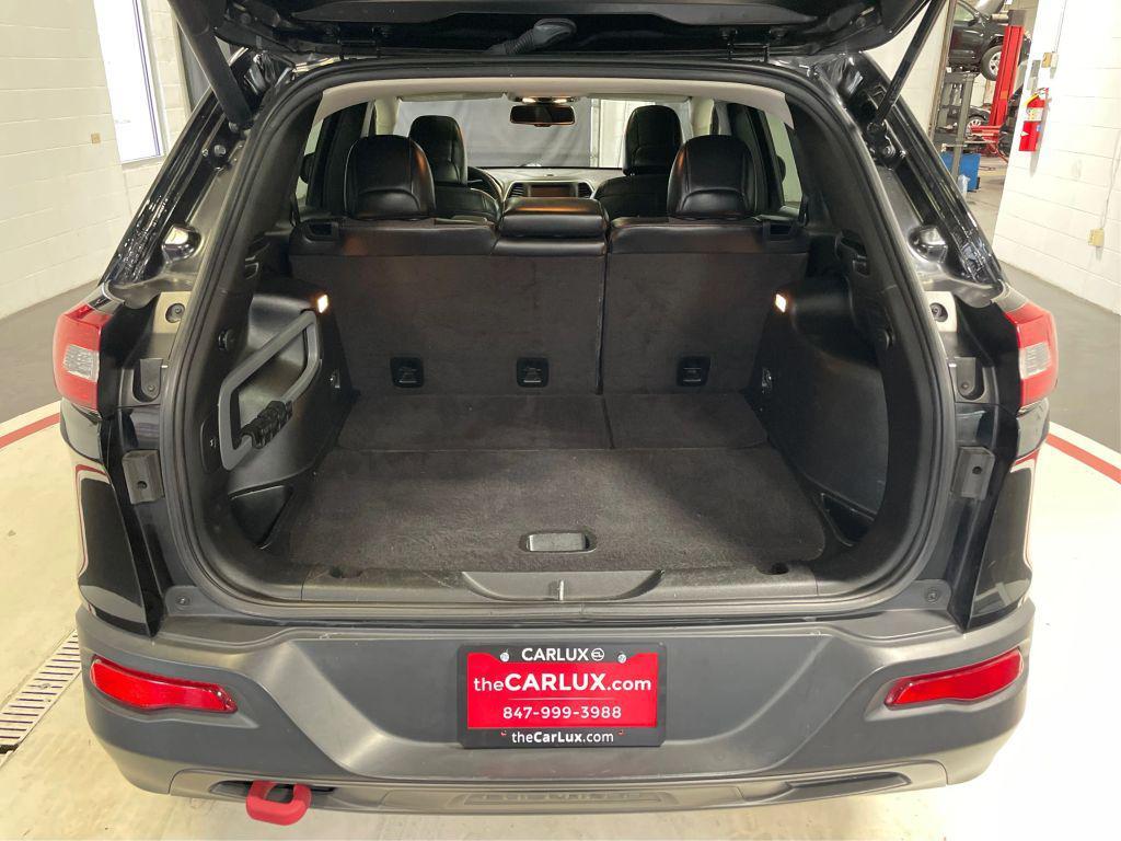 used 2017 Jeep Cherokee car, priced at $9,990