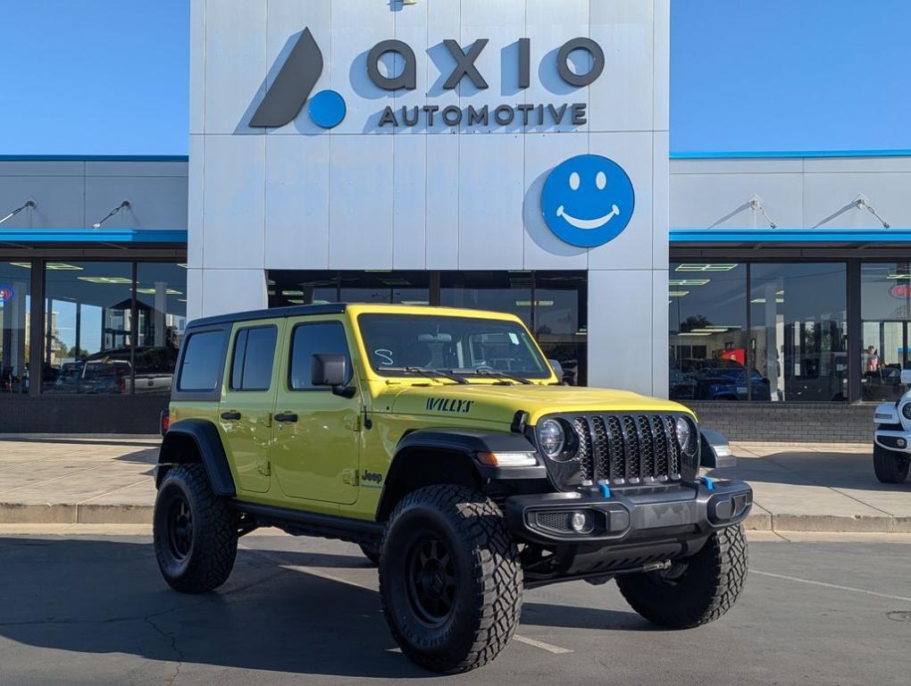 used 2023 Jeep Wrangler 4xe car, priced at $34,988