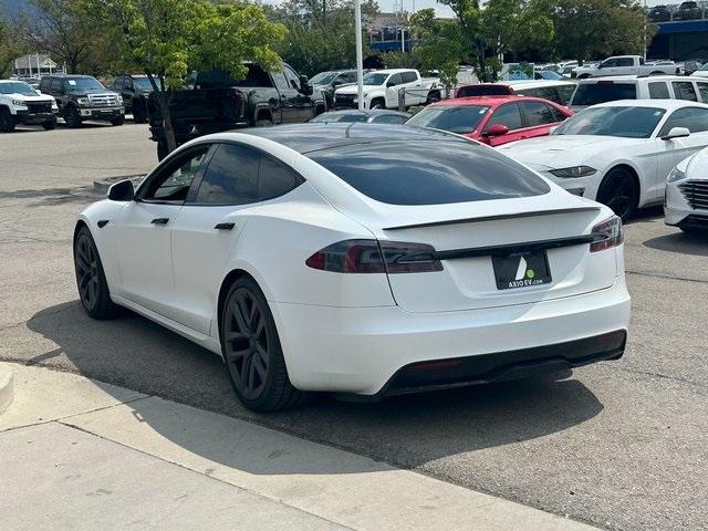 used 2021 Tesla Model S car, priced at $55,499