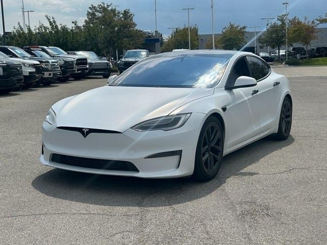 used 2021 Tesla Model S car, priced at $55,499