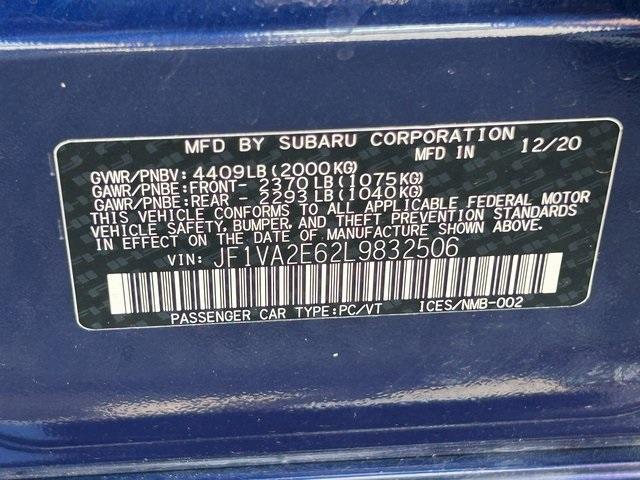 used 2020 Subaru WRX STI car, priced at $32,495