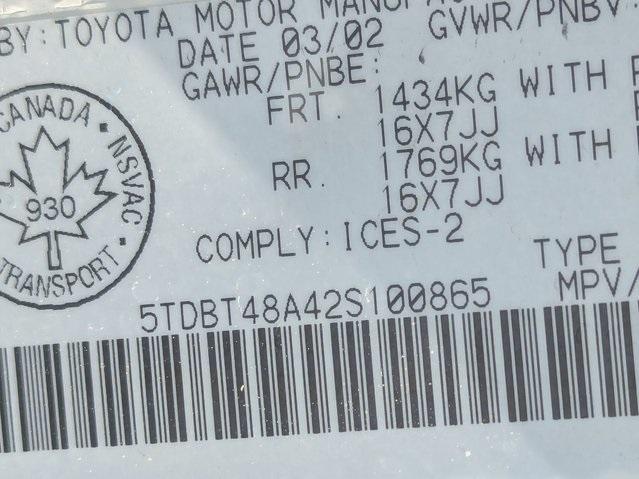 used 2002 Toyota Sequoia car, priced at $7,495