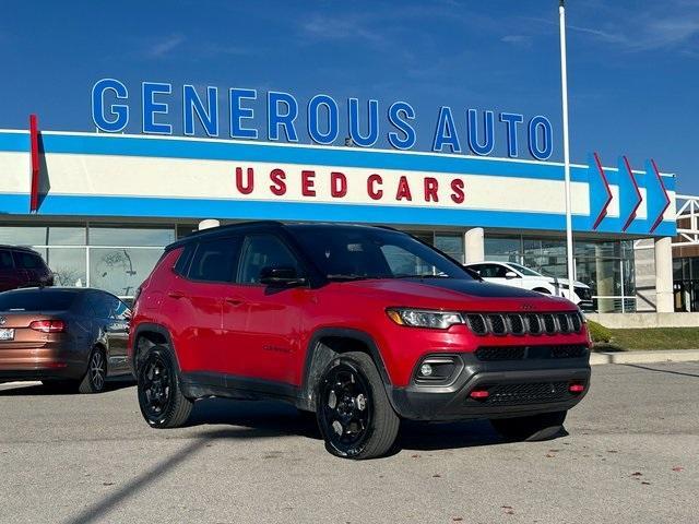 used 2024 Jeep Compass car, priced at $23,995