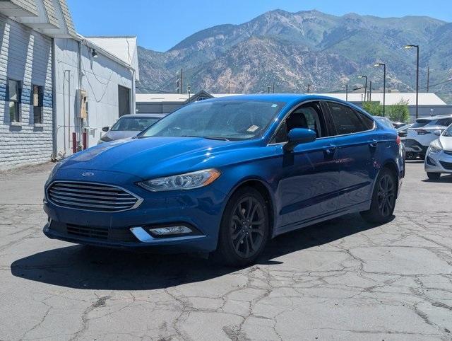 used 2018 Ford Fusion car, priced at $12,688