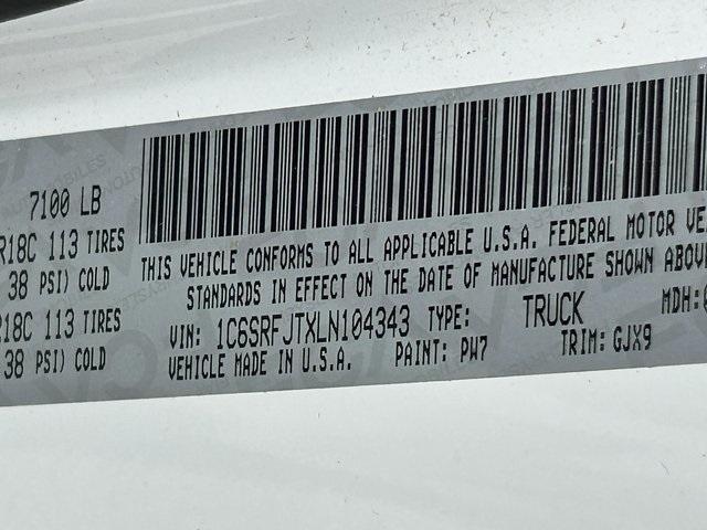 used 2020 Ram 1500 car, priced at $31,495