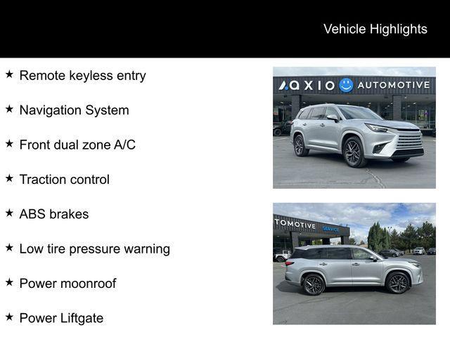used 2024 Lexus TX 350 car, priced at $64,995