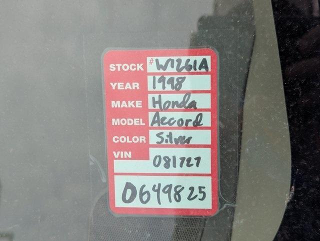 used 1998 Honda Accord car, priced at $2,988