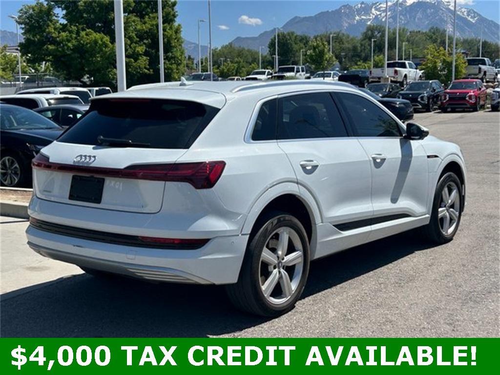 used 2019 Audi e-tron car, priced at $24,500