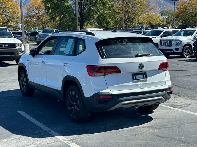 used 2022 Volkswagen Taos car, priced at $18,326