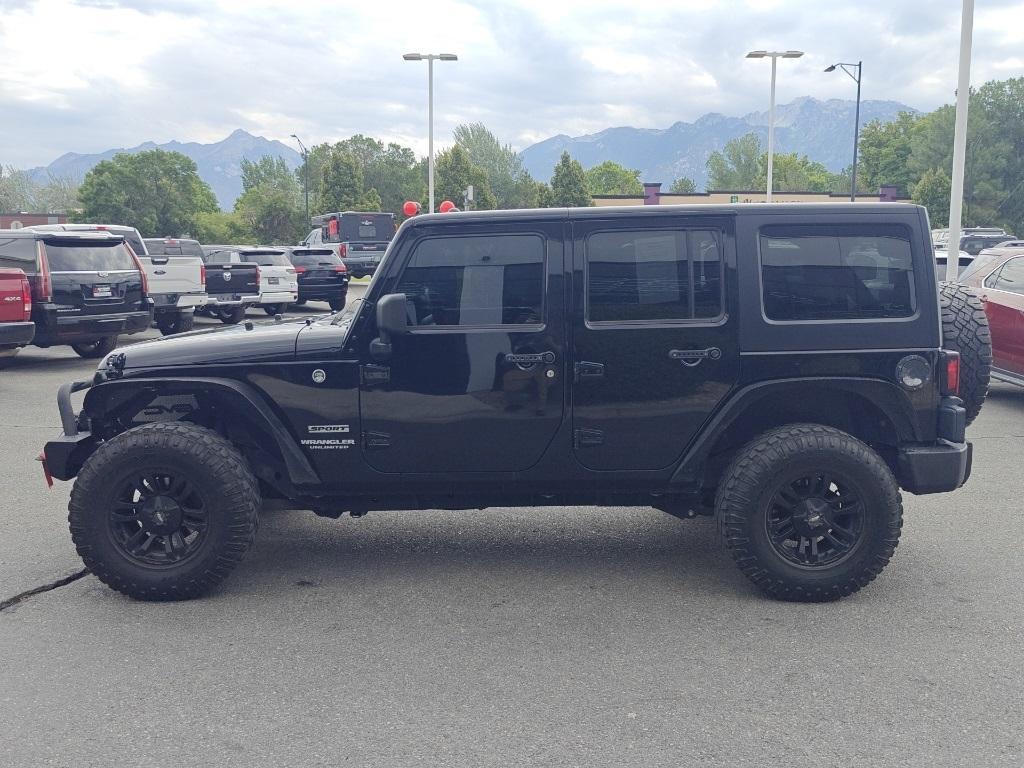 used 2017 Jeep Wrangler Unlimited car, priced at $18,480
