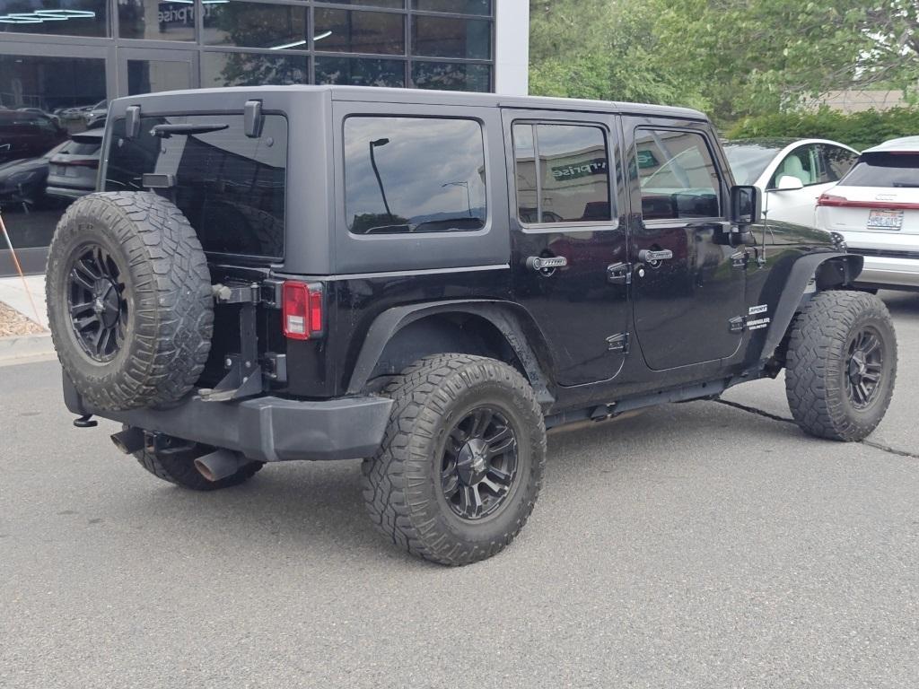 used 2017 Jeep Wrangler Unlimited car, priced at $18,480