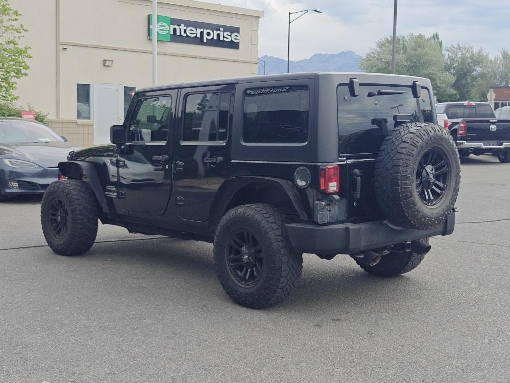 used 2017 Jeep Wrangler Unlimited car, priced at $18,480