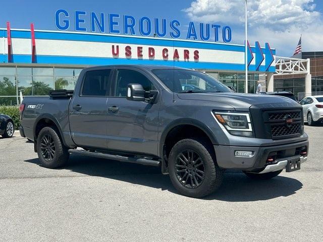 used 2021 Nissan Titan car, priced at $31,995