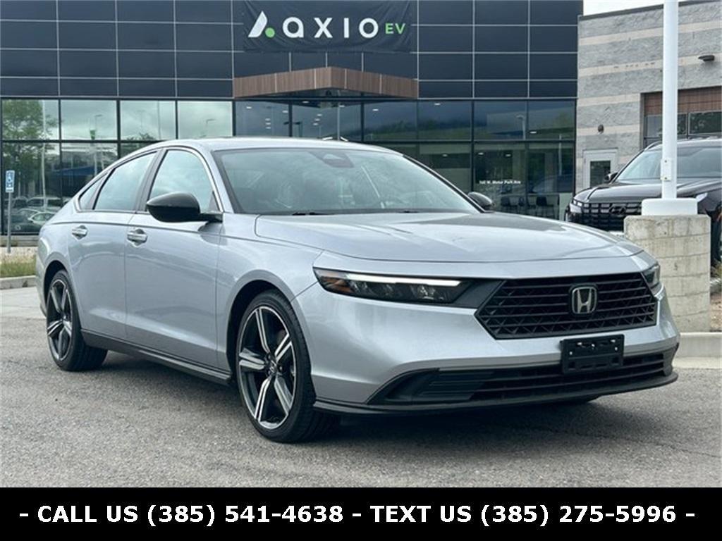 used 2023 Honda Accord Hybrid car, priced at $30,123