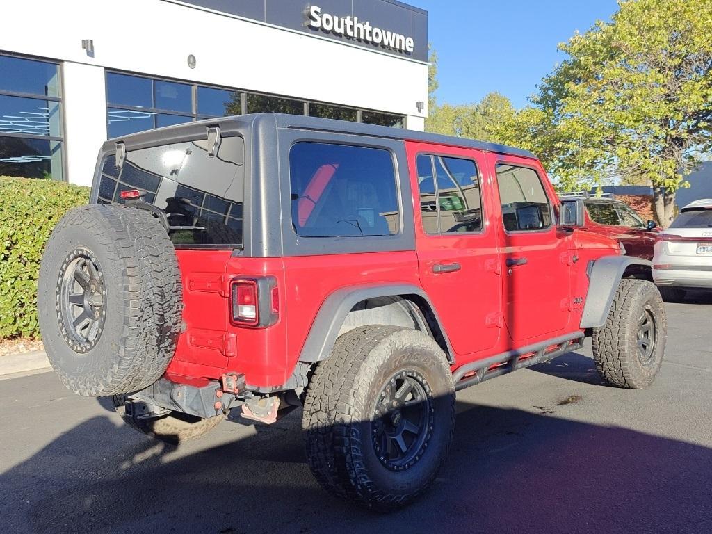 used 2021 Jeep Wrangler Unlimited car, priced at $28,380
