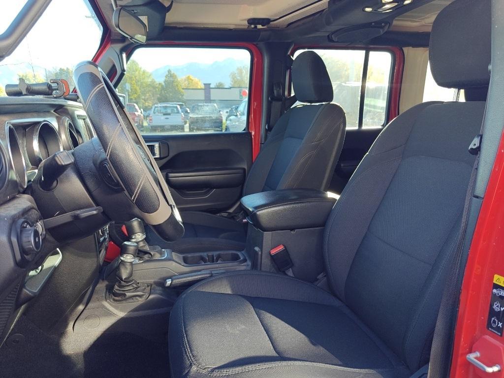 used 2021 Jeep Wrangler Unlimited car, priced at $28,380