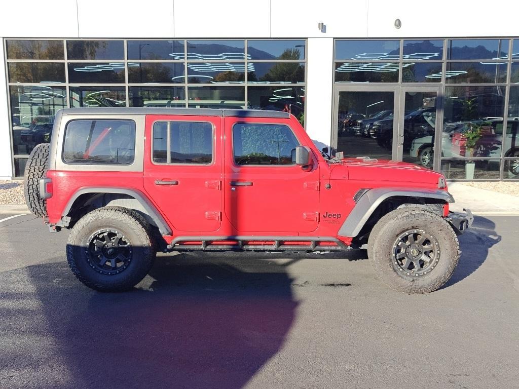 used 2021 Jeep Wrangler Unlimited car, priced at $28,380